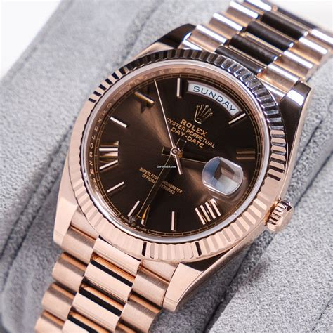 chrono24 rolex day date rose gold